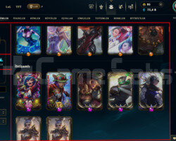 587 LEVEL / 552 SKIN / FULL HERO / +MAIL / KAÇMAZ!