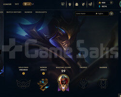 EUW Unranked | 7 Kostüm - 400 Rp | LoL Hesap