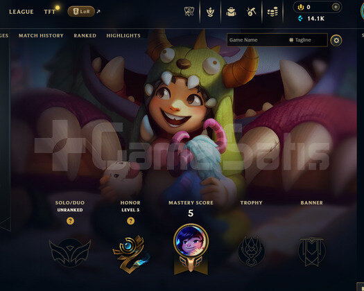 EUW Unranked | 2 Kostüm - 14K Mö | LoL Hesap
