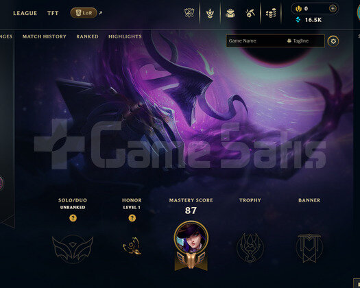 EUW Unranked | 2 Kostüm - 16K Mö | LoL Hesap