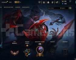 EUW Geçen Sezon Plat | 9 Kostüm - 12K Mö | Derecel