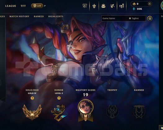 EUW Gold 4 | 2 Kostüm - 20K Mö | LoL Hesap