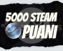 STEAM - 5.000 Steam Puanı