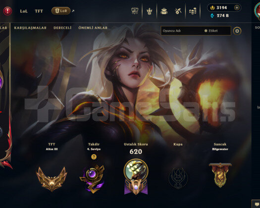 1091 SKIN / 58 İHTİŞAMLI / 3194 RP / KAÇMAZ FİYAT!
