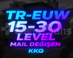 TR-EUW / 15-30 LEVEL DERECESİZ / MAİL DEĞİŞEN