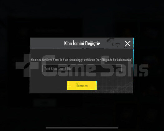 10sv Klan isim değişim açık anlık teslimat
