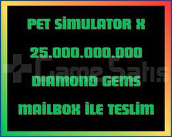 Pet Simulator X 25B Gems