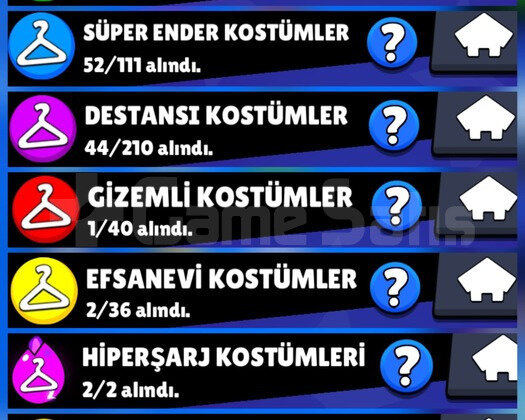 !! 34 BİN KUPA 93 KARAKTER 172 KOSTÜM !!