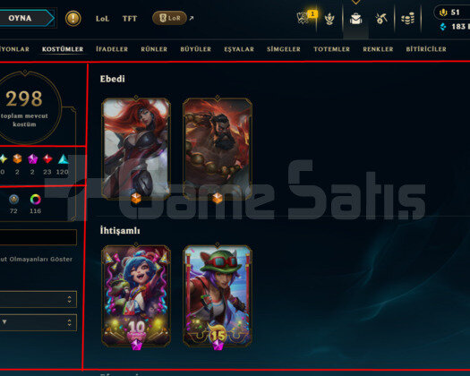 586 LEVEL / 298 SKIN / FULL HERO / +MAIL / +TEL