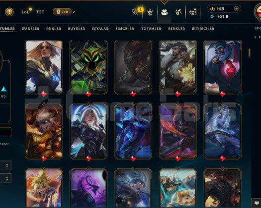 EUW | 245 SKİN | ZÜMRÜT 4