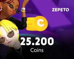 ZEPETO 25200 Coins