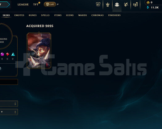 EUW Unranked | 1 Kostüm - 11K Mö | Dereceli Hazır