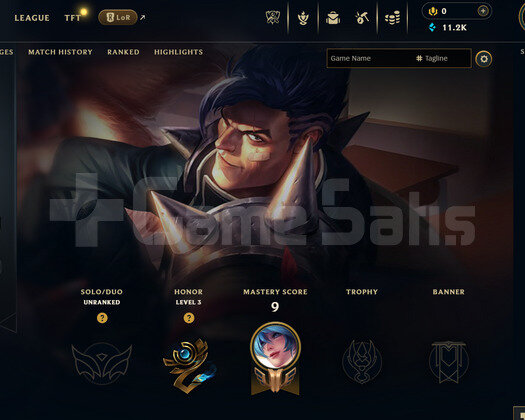 EUW Unranked | 1 Kostüm - 11K Mö | Dereceli Hazır