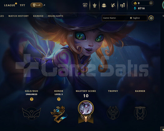EUW Unranked | 3 Kostüm - 8K Mö | LoL Hesap