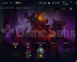 EUW Unranked | 6 Kostüm - 43 Hero | LoL Hesap