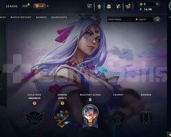 EUNE Unranked | 3 Kostüm - 16K Mö | LoL Hesap