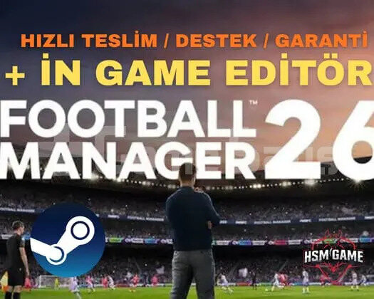 Football Manager 2026 + In Game Editor / Fm26