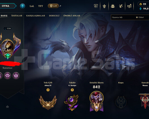 536 LEVEL / 312 SKIN / FULL HERO / +MAIL / KAÇMAZ!