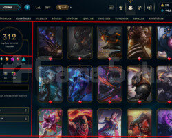 536 LEVEL / 312 SKIN / FULL HERO / +MAIL / KAÇMAZ!