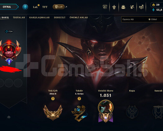734 LEVEL / 274 SKIN / FULL HERO / +MAIL / KAÇMAZ!