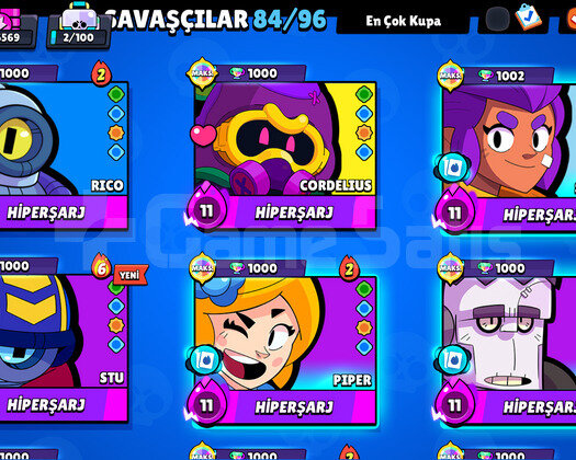 PAZARLIĞA AÇIK BRAWL STARS HESABI