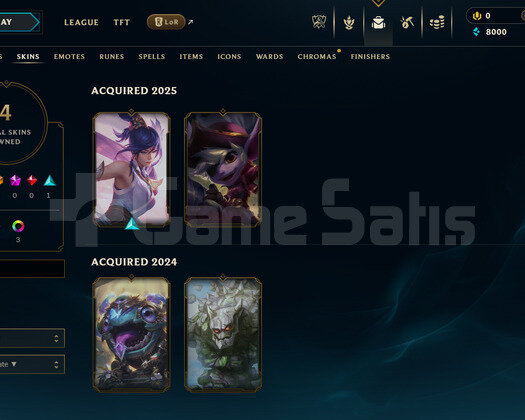 EUW Unranked | 4 Kostüm - 38 Hero | Dereceli Hazır