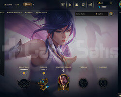 EUW Unranked | 4 Kostüm - 38 Hero | Dereceli Hazır