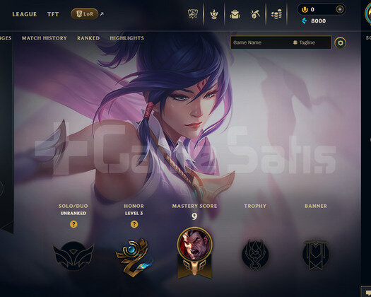 EUW Unranked | 4 Kostüm - 38 Hero | Dereceli Hazır