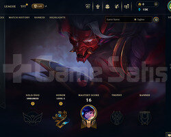 EUW Unranked | 3 Kostüm - 12K Mö | Dereceli Hazır