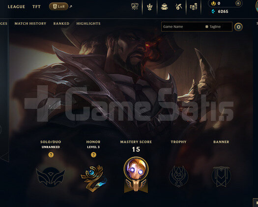 EUW Unranked | 3 Kostüm - 25 Hero | Dereceli Hazır
