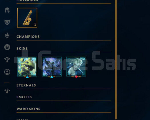 EUW Unranked | 900 Rp - 4 Kostüm | Dereceli Hazır