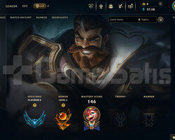 EUW Plat 2 | 10 Kostüm - 27K Mö | LoL Hesap