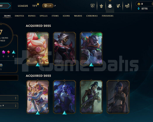 EUW Unranked | 7 Kostüm - 41 Hero | LoL Hesap