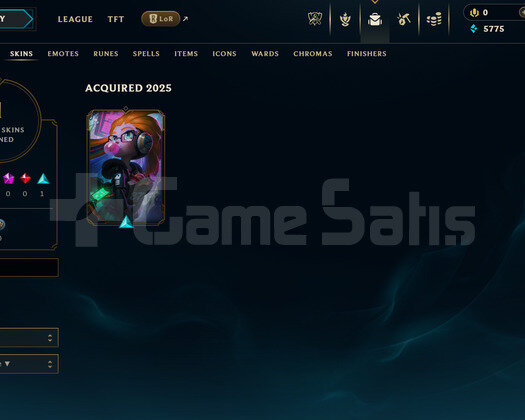 EUW Unranked | 1 Kostüm - 25 Hero | LoL Hesap