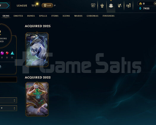 EUW Unranked | 2 Kostüm - 33 Hero | LoL Hesap