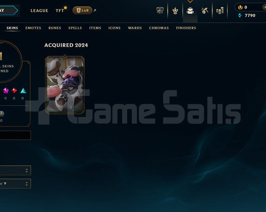 EUW Unranked | 1 Kostüm - 30 Hero | LoL Hesap