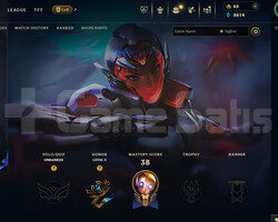 EUW Unranked | 5 Kostüm - 39 Hero | LoL Hesap