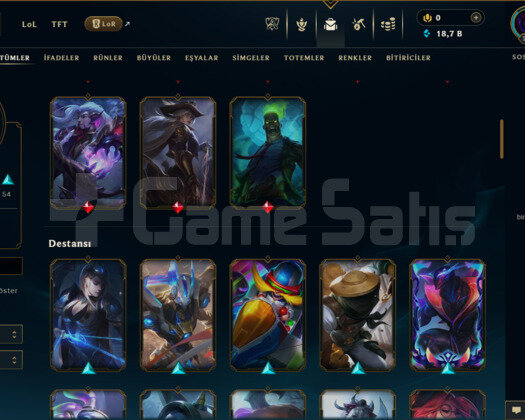 TR | 91 SKİN | UNRANKED