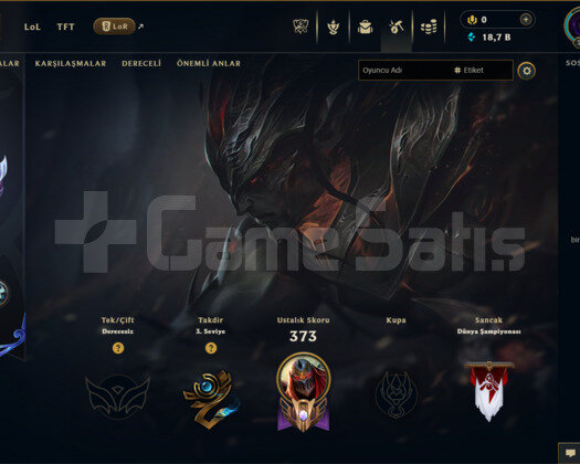TR | 91 SKİN | UNRANKED