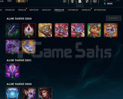 GEÇEN SEZON ZÜMRÜT / DERECELİ HAZIR / UNRANKED