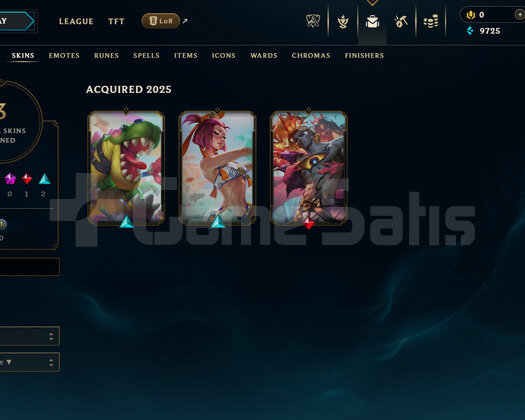 EUW Unranked | 3 Kostüm - 29 Hero | LoL Hesap