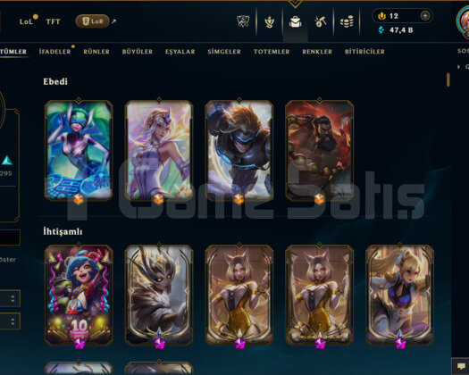 EUW | 749 SKİN | GÜMÜŞ 2