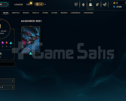 EUW Unranked | 1 Kostüm - 24 Hero | LoL Hesap