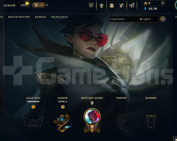 EUW Unranked | 7 Kostüm - 33K Mö | LoL Hesap