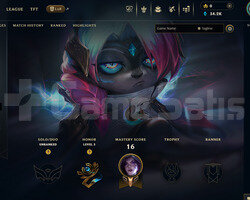 EUW Unranked | 4 Kostüm - 34K Mö | LoL Hesap