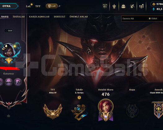 EUW / 269 LEVEL / 436 SKIN / 2786 RP /+MAIL KAÇMAZ