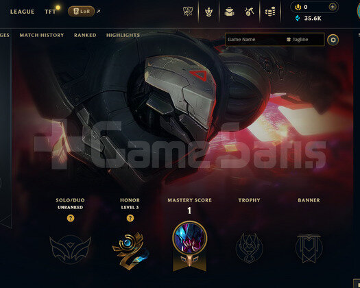 EUW Unranked | 6 Kostüm - 35K Mö | LoL Hesap