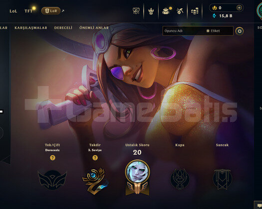 EUW Unranked | 6 Kostüm - 43 Hero | Ranked Ready