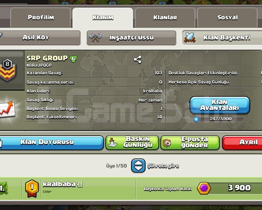 SRP GROUP 8 SEVİYE