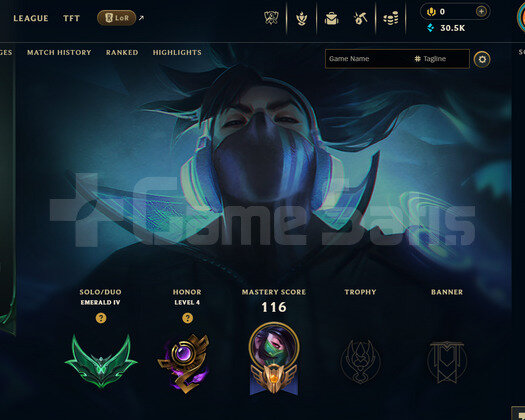 EUW Zümrüt 4 | 11 Kostüm - 30K Mö | LoL Hesap